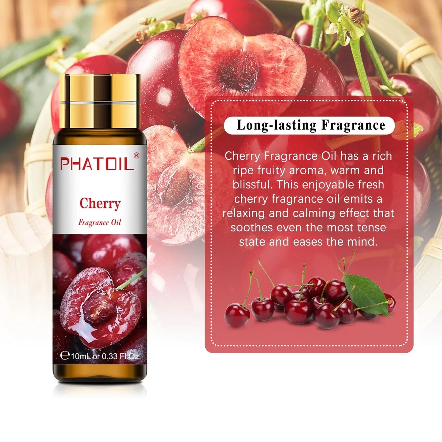 PHATOIL 1/3/9pcs 10ml Sweet Fruit Fragrance Oil