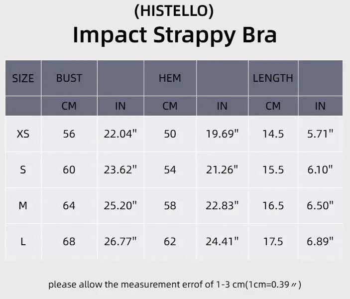 Impact Strappy Bra Gym bra Underwear