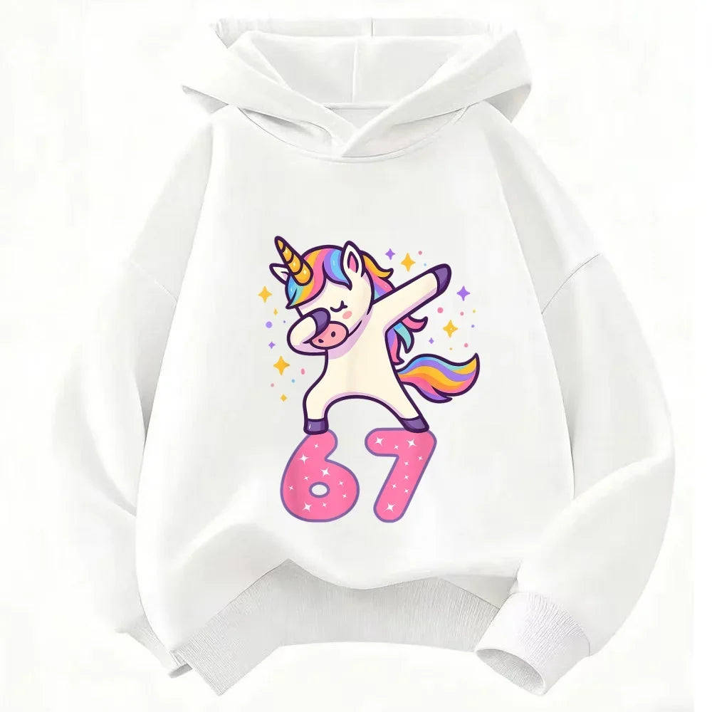 Autumn SIX SEVEN Funny Level 67 Chaos Hooded