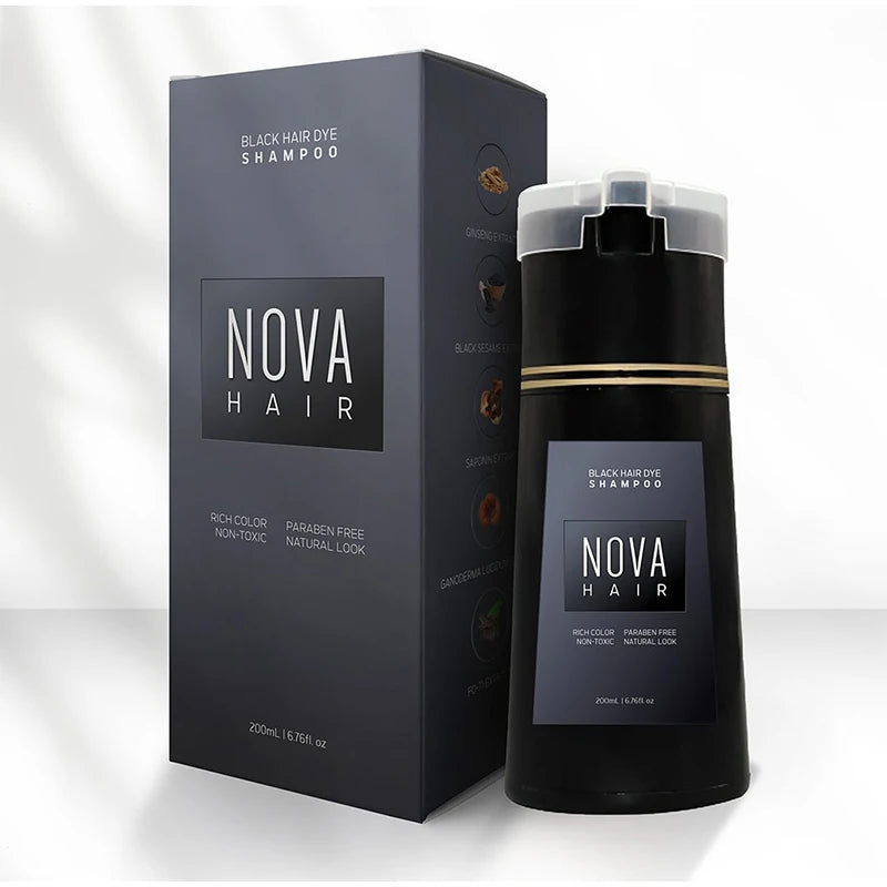 Nova Hair Dyeing Hair Care Shampoo 3-in-1