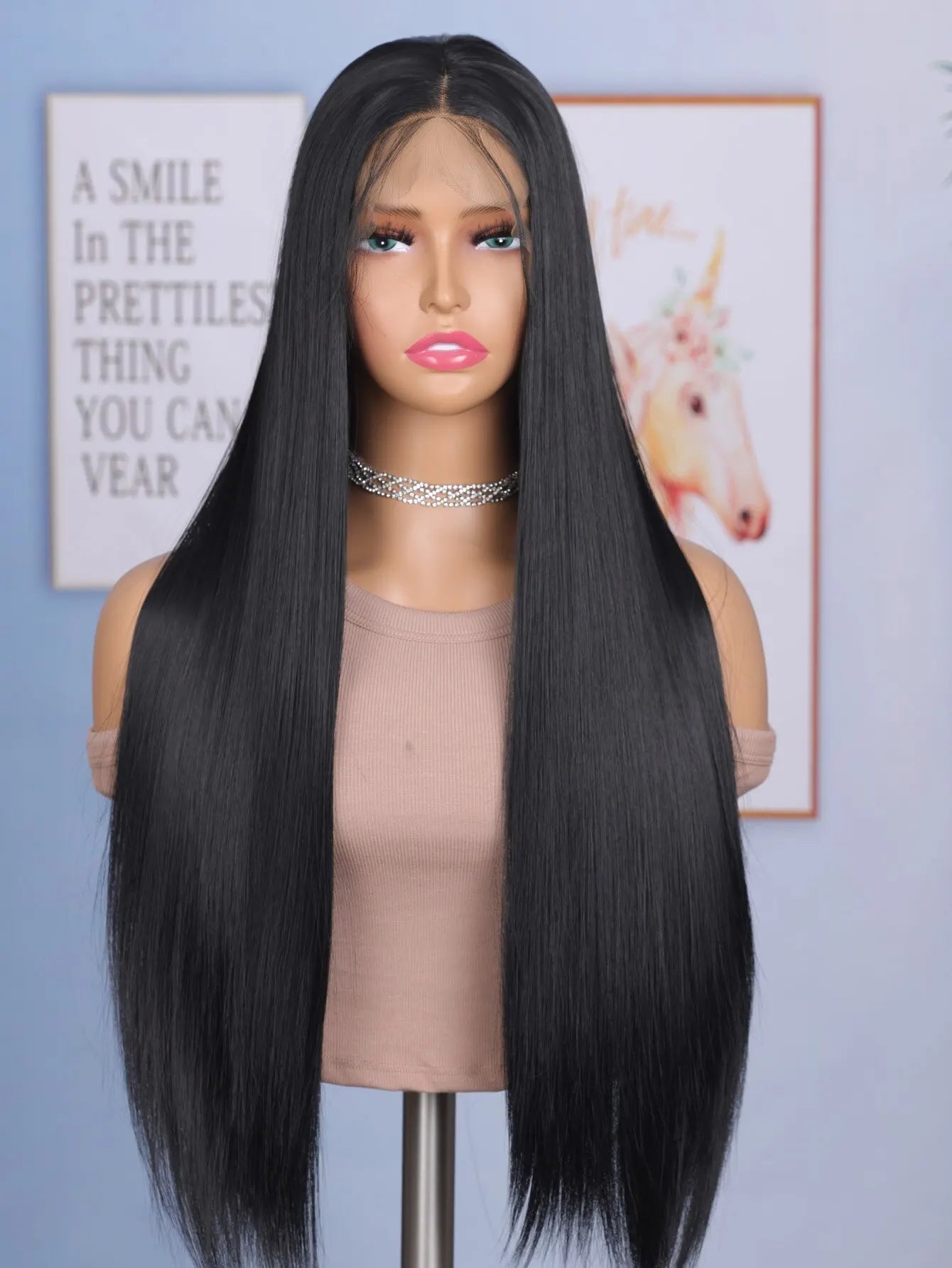 24 Inch Straight Lace Wigs