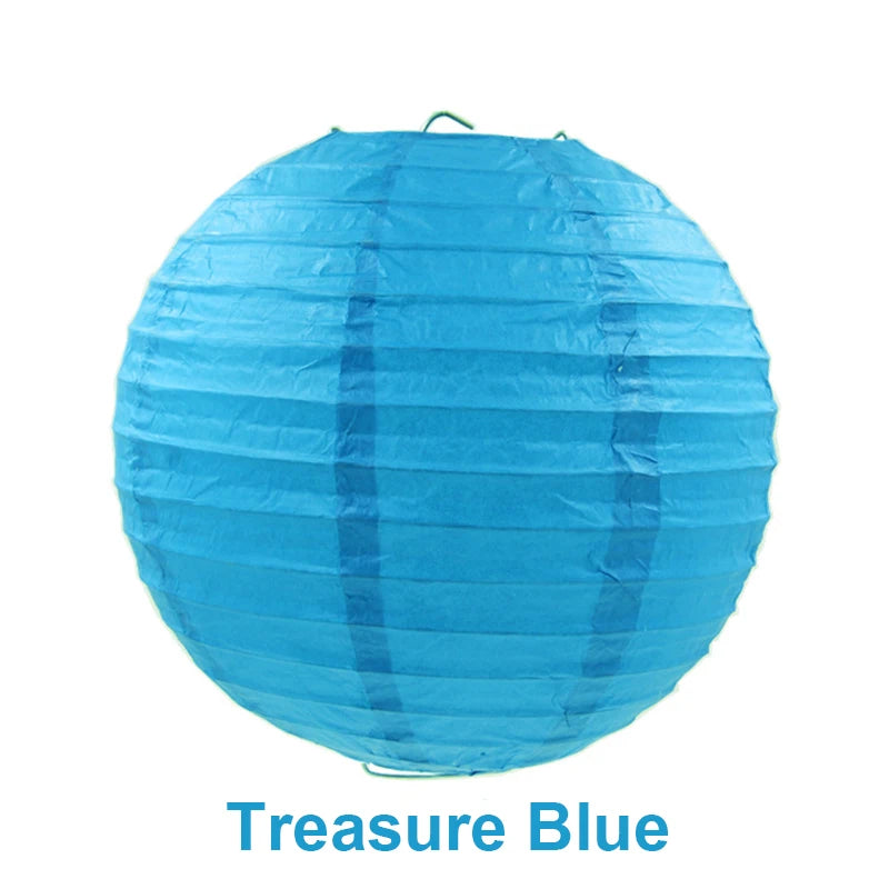 10/15/20/25/30cm Round Chinese Paper Lanterns Birthday Wedding Decor Gift