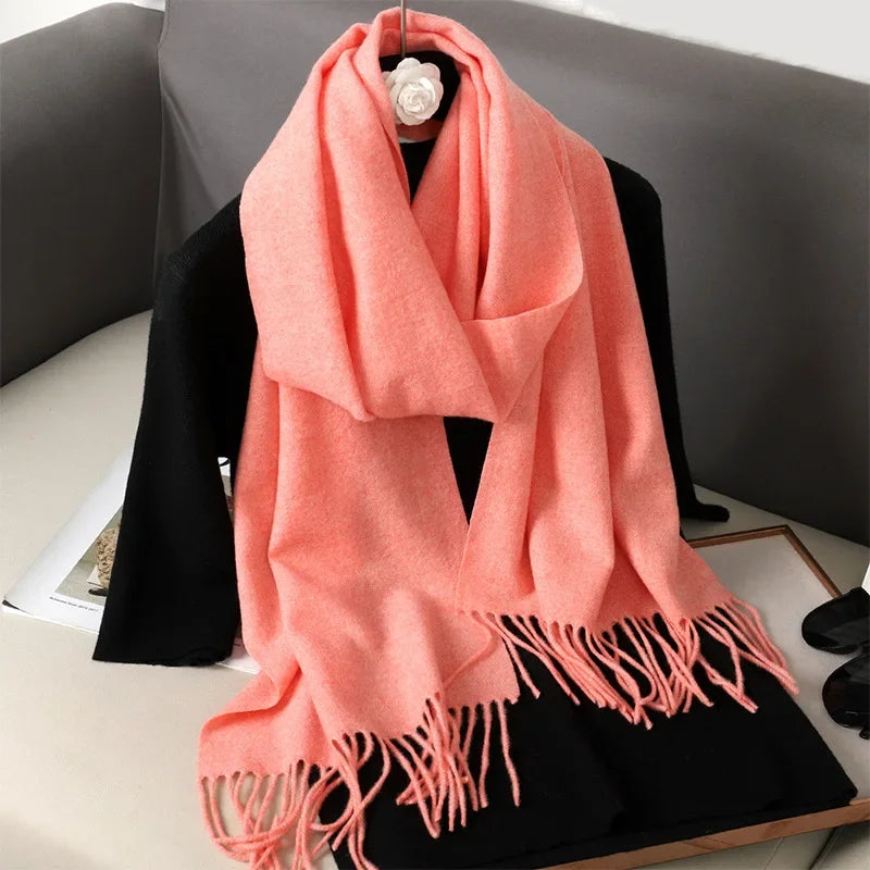Scarf Warm Thicken Cashmere Shawl Scarves
