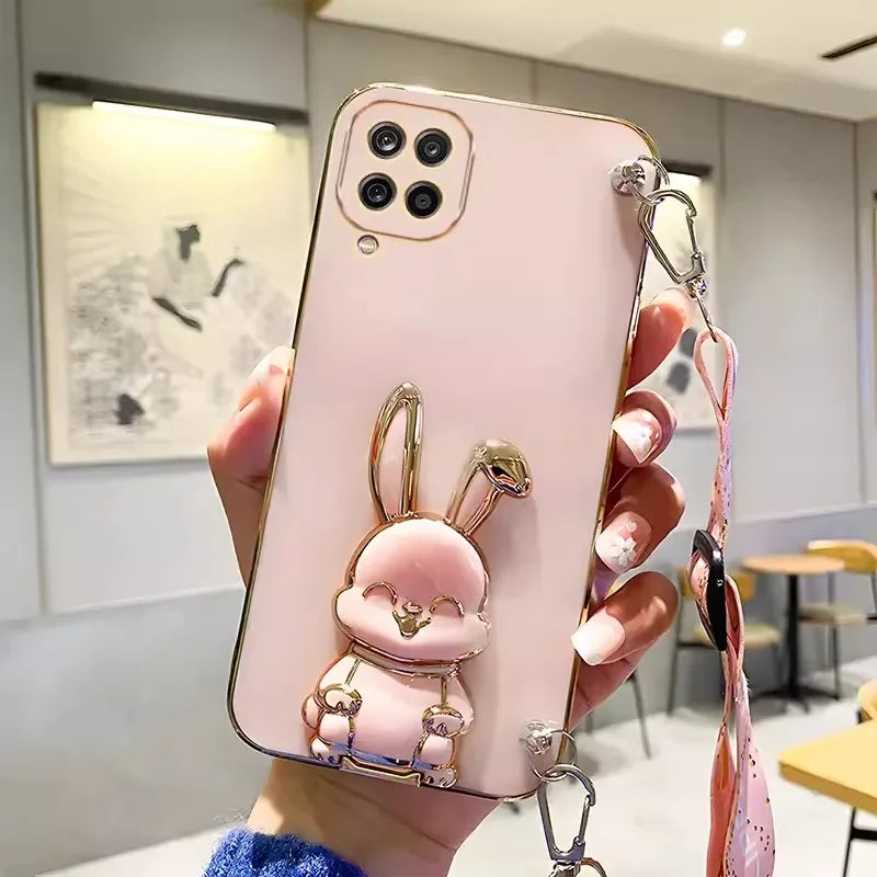 Crossbody Lanyard Rabbit luggage bracket Plating Cover