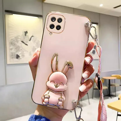Crossbody Lanyard Rabbit luggage bracket Plating Cover