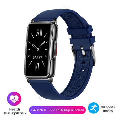 LIGE Smart Watch 1.47-inch Full Touch Screen Sports Fitness Tracker Waterproof