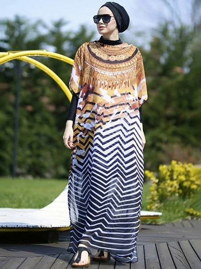 Burkini Cover Ups Muslim Swimwear Bathing Abaya