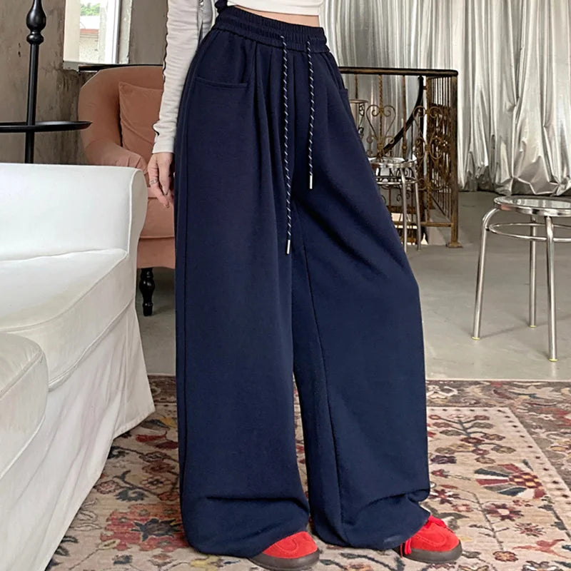 Hip Hop Baggy High Waisted Long Pants