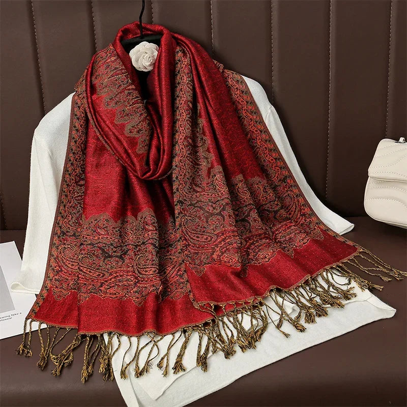 Luxury Cashmere Pashmina Shawl Scarves