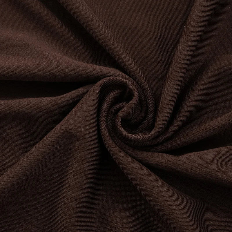 Vestido largo sexy de encaje con un solo hombro