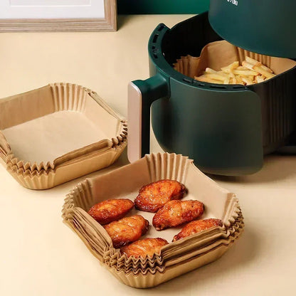 1/100PCS Air Fryer Disposable Paper