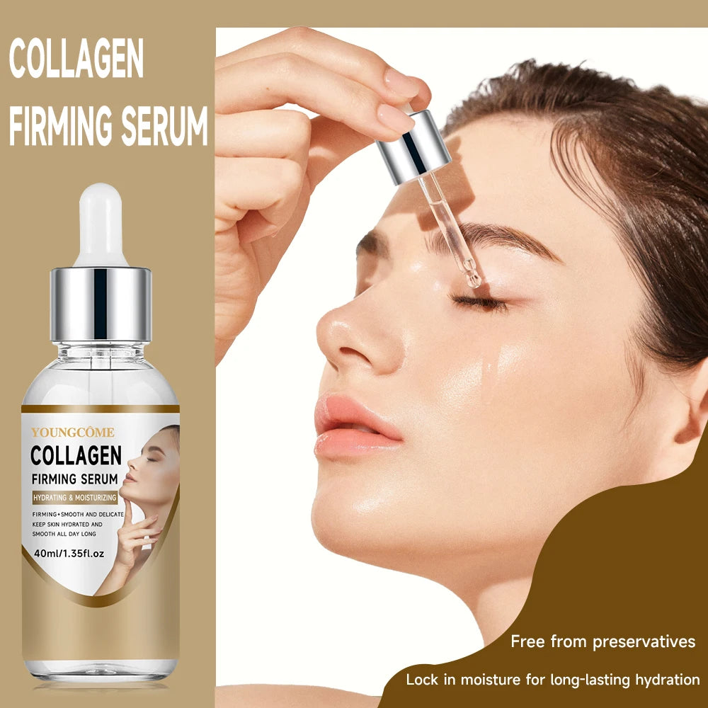 Set de crema hidratante e iluminadora con colágeno