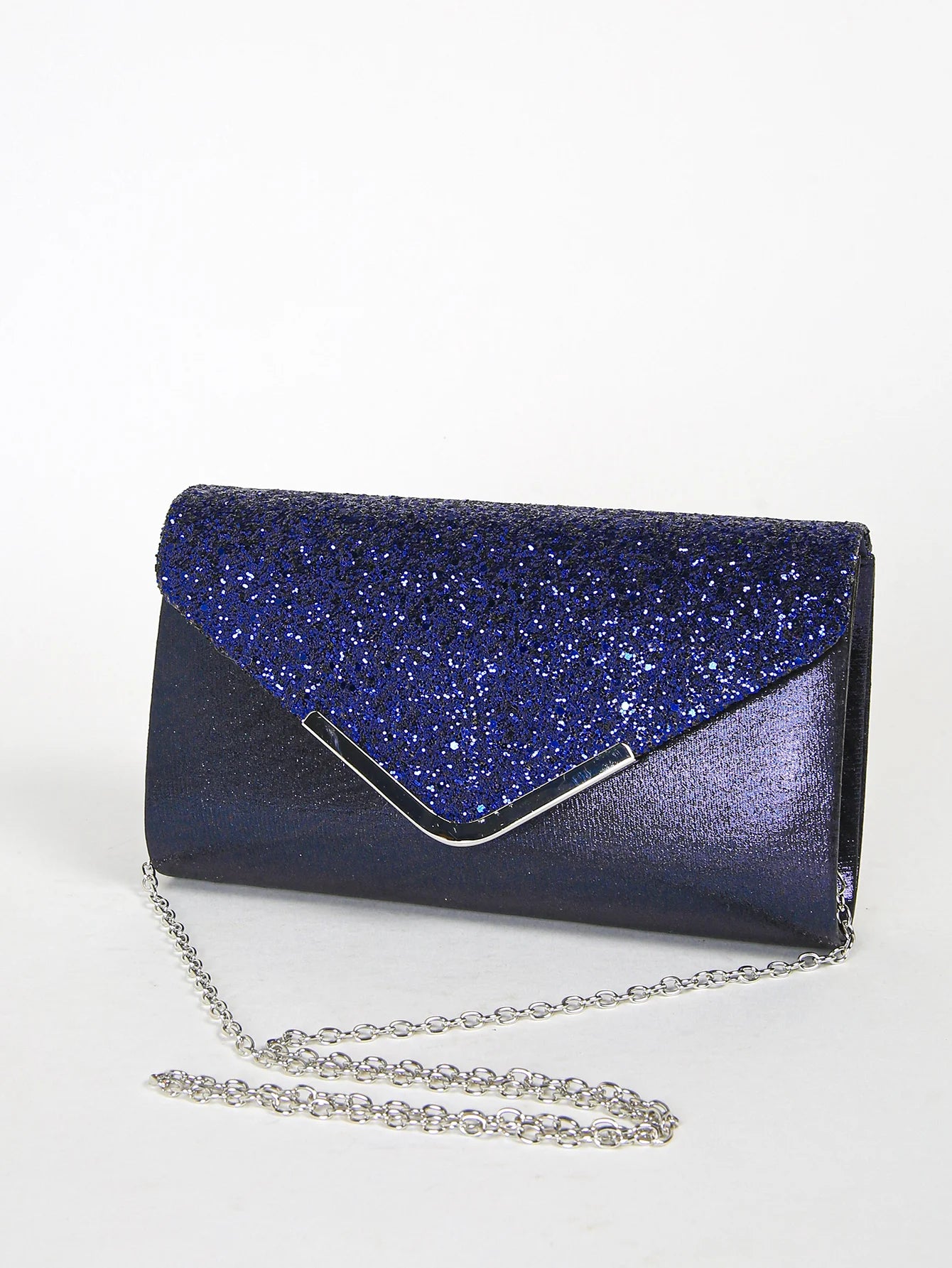 Prom Sequin Clutch Purse chain Shoulder Cross Body Bag