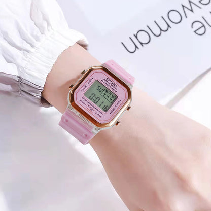 LED Digital Multi Functional Sports Minimalist Electronic Watch