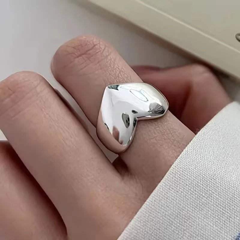 925 Sterling Silver Drip Glaze Butterfly Zircon Rings