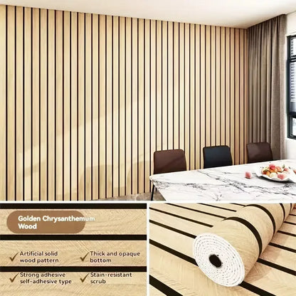 Thick Brown Grid Peel and Stick Wallpaper Home Decoration