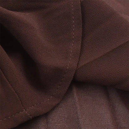 Russet Long Sleeves Maxi Dress