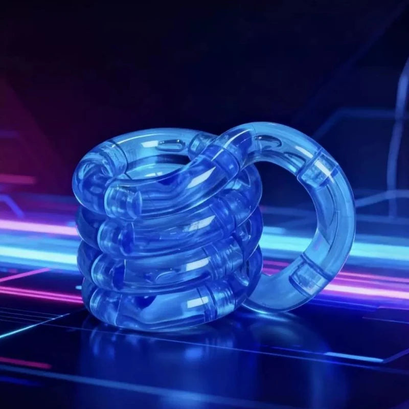1/3/5pcs Deformable Rope Crystal Twist Rope Pressure Stress Relief Toys