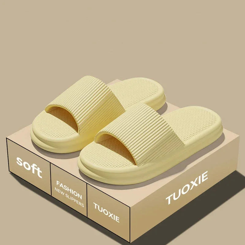 Concise EVA Bathroom Non-slip Slippers