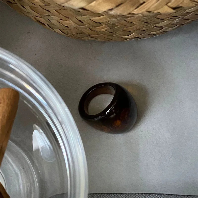 DANA Exaggerated Geometric Ring