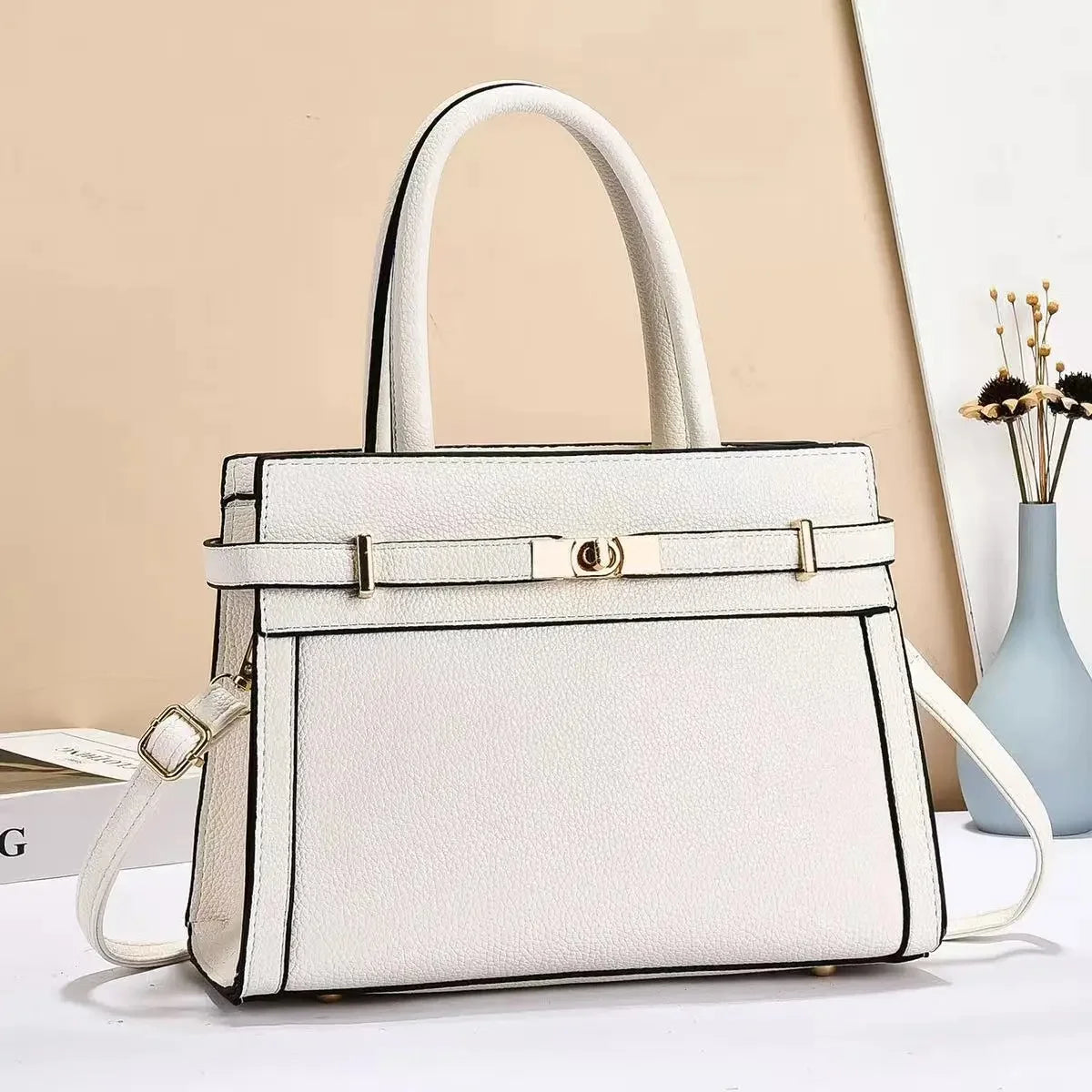 Genuine Leather Large Capacity Handbag