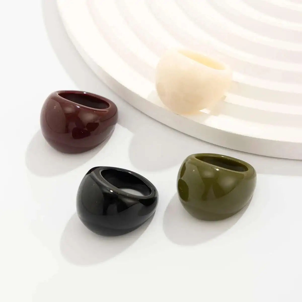 Trend Boho Geometric Rings