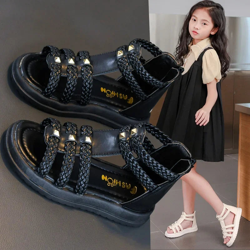 Roman Sandals Open Toe Flat Casual Shoes