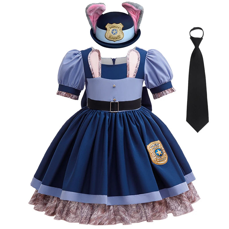 Zootopia Bunny Costume Cosplay Set