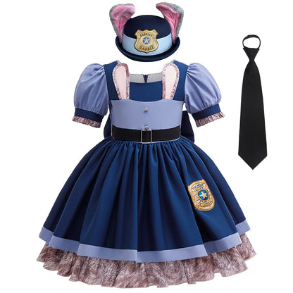 Zootopia Bunny Costume Cosplay Set
