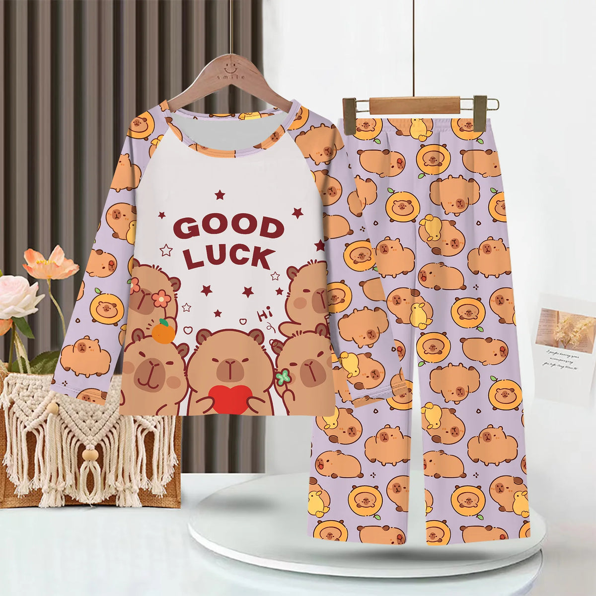 Sleepers Cartoon Boutique Long Sleeve 3 4 5 6 7 8 9 10 11 12 Yrs Pajamas