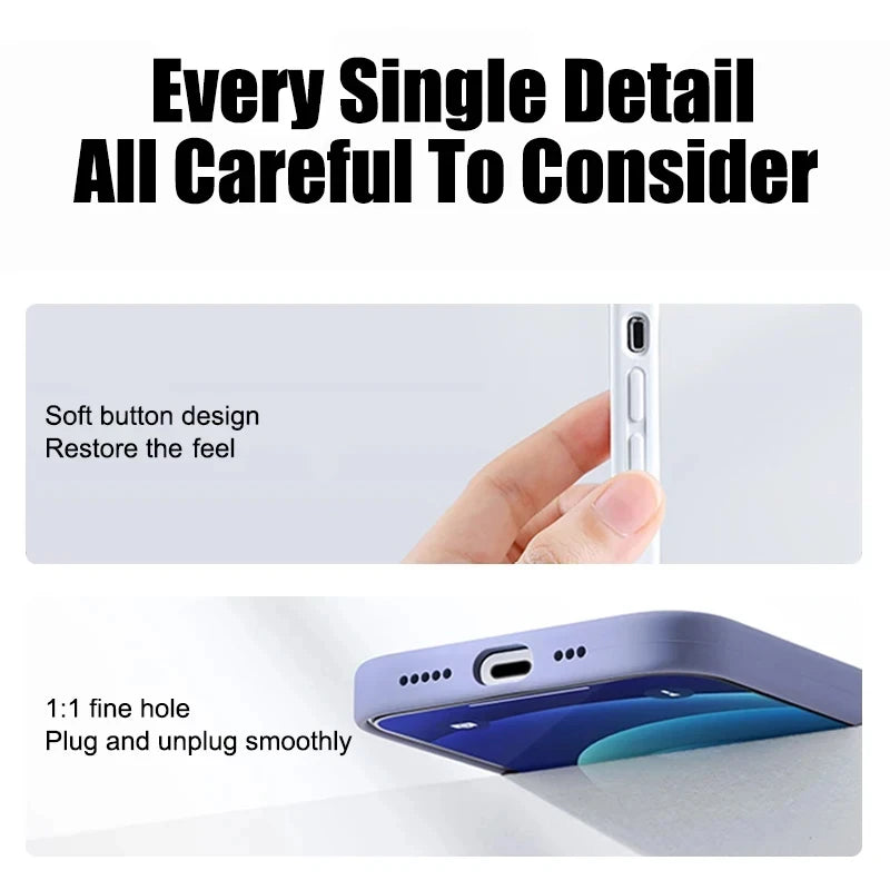 Luxury Shockproof Case Silicone Cases Cover