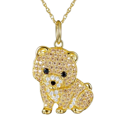 Exquisite Cute Beagle Pendant Necklace Dog Lovers