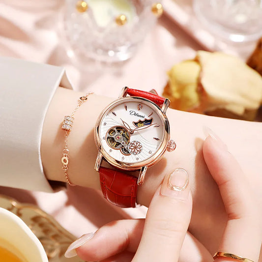 DANA Rotatable Flowers Watch