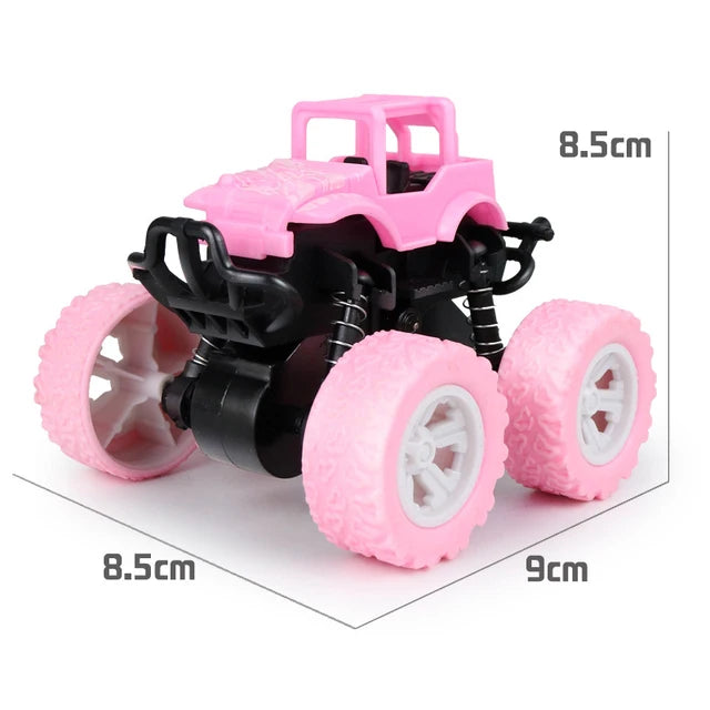 Car Four-wheel Drive Off-road Vehicle Stunt Dump Cars Double-Side Toy