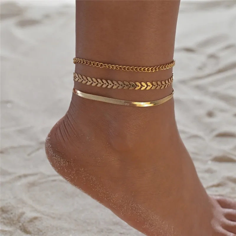 Bohemia Handcuffs Ankle Bracelet