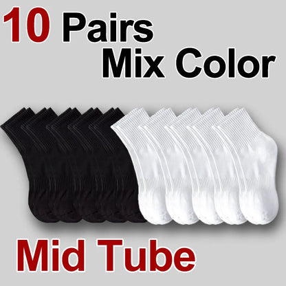 5/10/20 Pairs Round Neck Socks