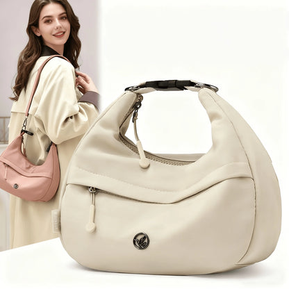 Nylon Crescent Crossbody Hobo Shoulder Bags