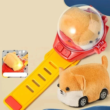 RC Car Mini Watch Toys With LED Lights Toy