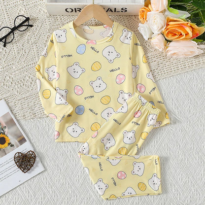 Cute Short sleeved Shorts Casual Set