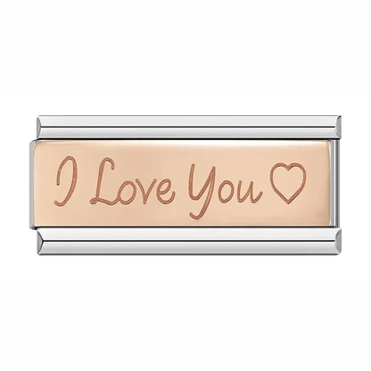 DANA Angle Wing Love Stainless Steel Bracelet