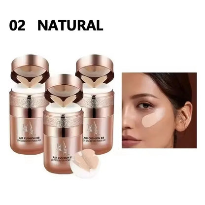 BB Cream Butterfly Powder Puff Moisturizing Foundation