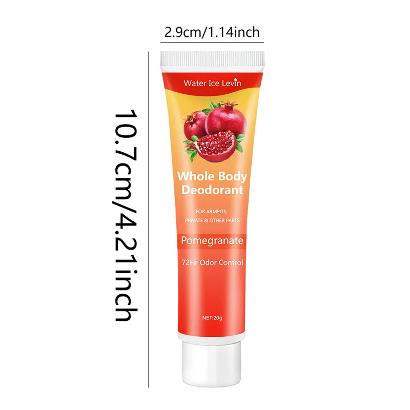 Pomegranate Body Deodorant Cream