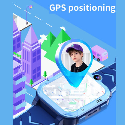 Smart Watch Kids GPS WiFi Tracking Location Video Call SOS APP Download Monitor