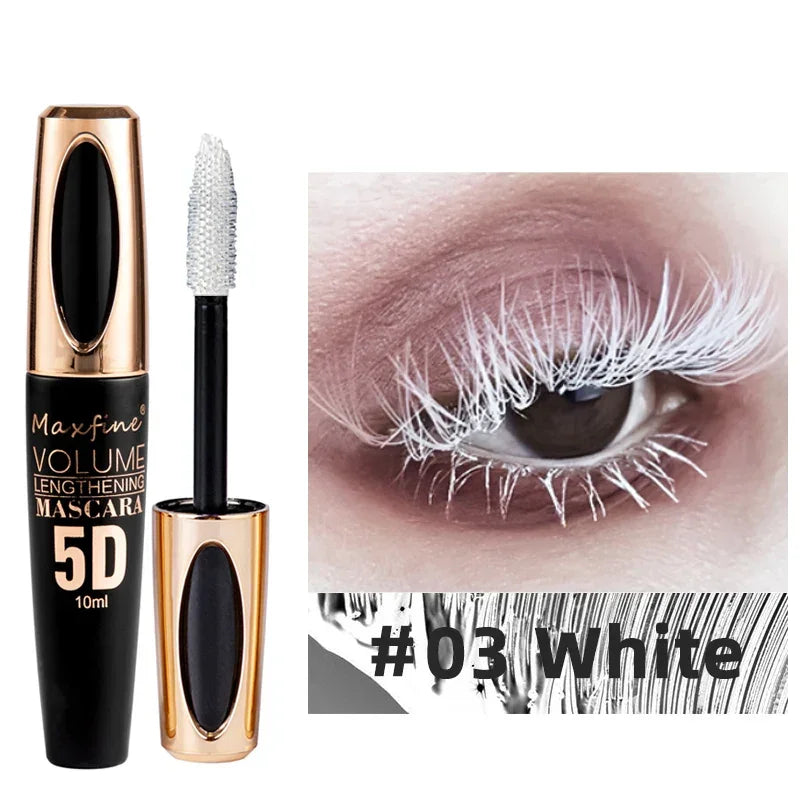 5D Silk Mascara with Big Eyes Waterproof Mascara.