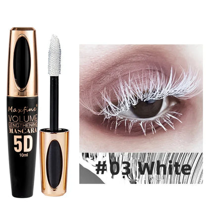 5D Silk Mascara with Big Eyes Waterproof Mascara.