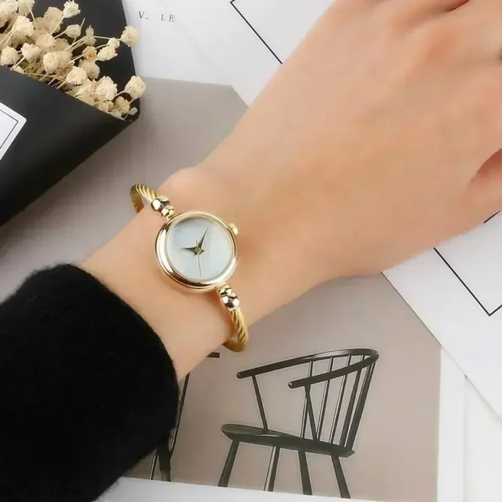 Small Gold Bangle Bracelet Luxury Watches S