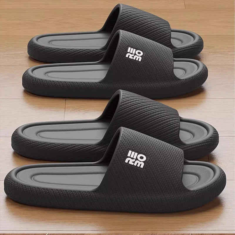Flat Flip Flops Couples Bathroom Indoor Slippers