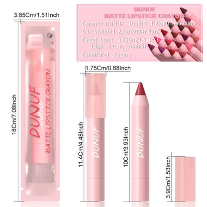 Waterproof Sexy Red Matte Contour Tint Lipstick