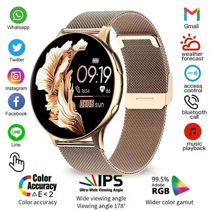 Smartwatch 6 Health Monitoring Waterproof Voice Assistant Sport Watch