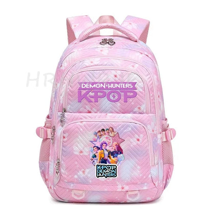 K-pop Demon Hunters Backpack Girls Boys Youth School Bags